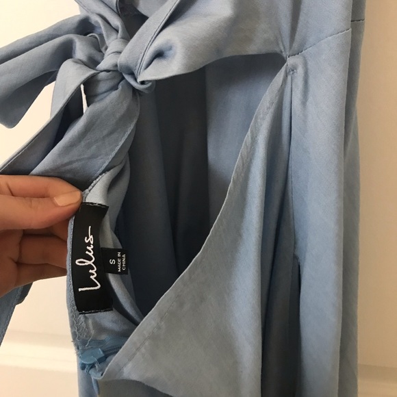 Lulus baby blue Sz: S dress - Picture 6 of 6